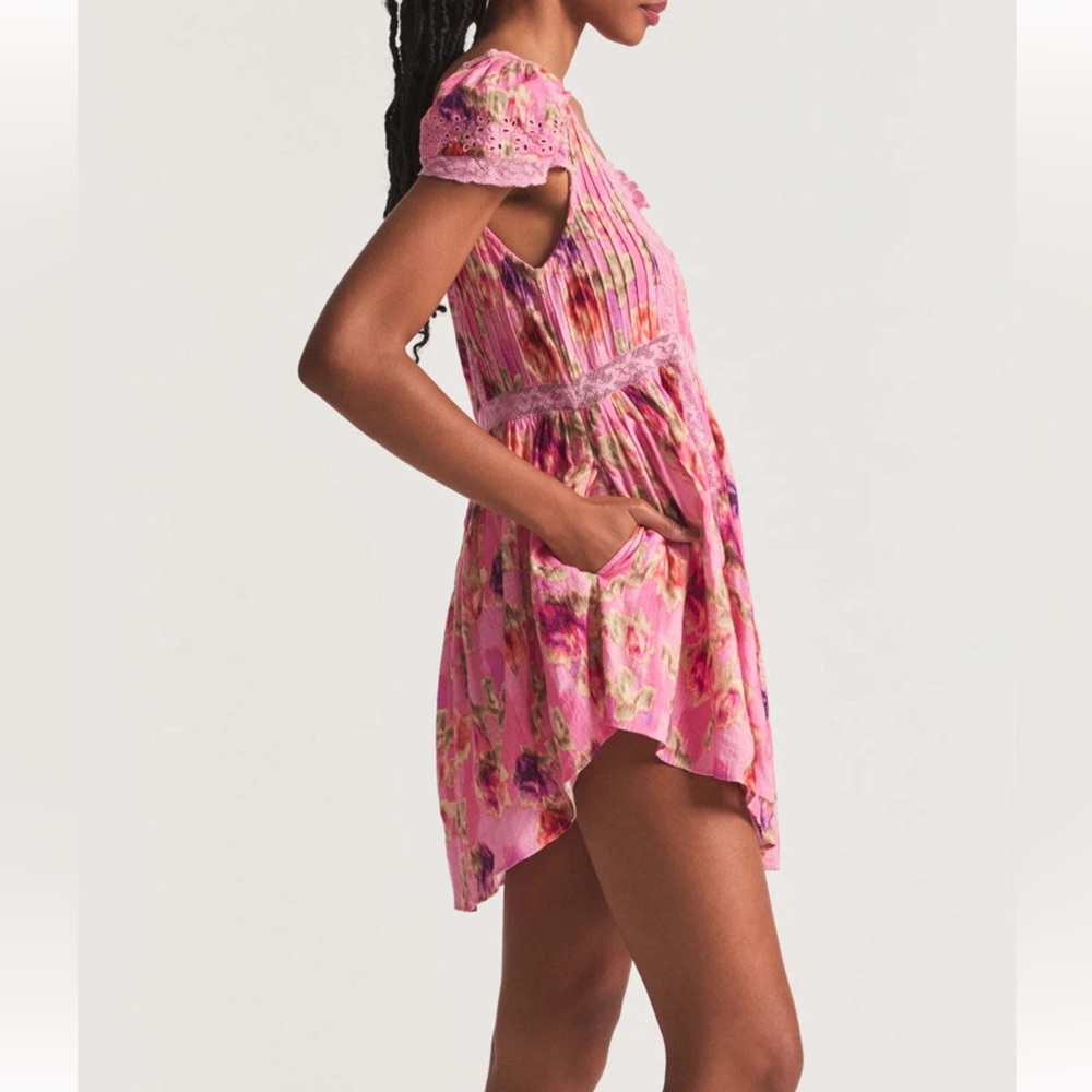 LoveShackFancy Wild Pink Nutmeg Dress - Picture 3 of 12